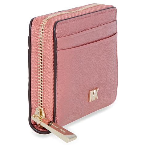 michael kors slim leather billfold wallet|michael kors small pink wallet.